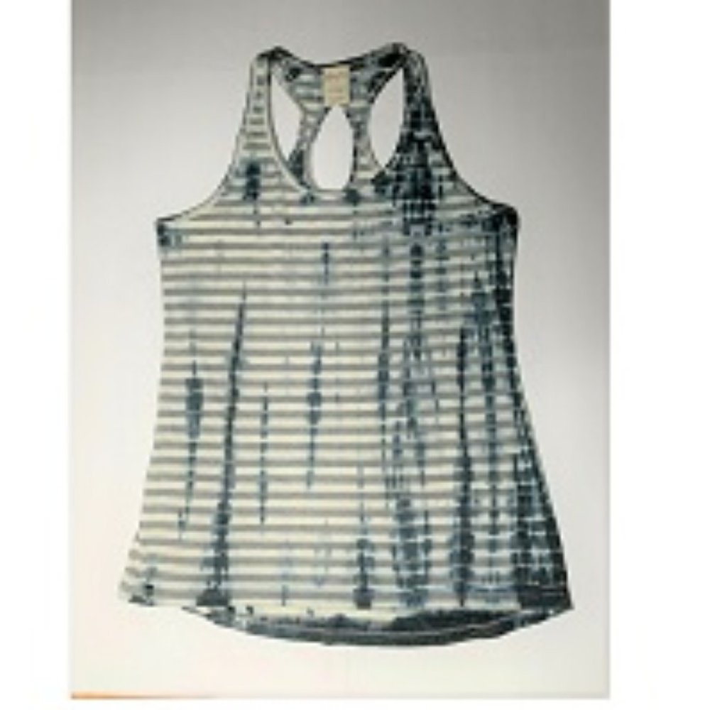 The Balance Collection Striped Tie Dye Racer Back Top